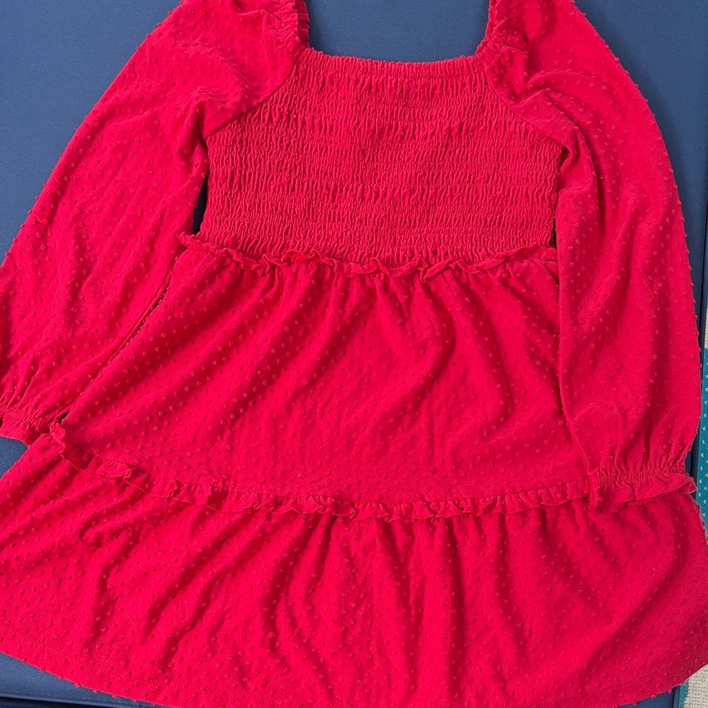 Crewcuts Vibrant Red Dress